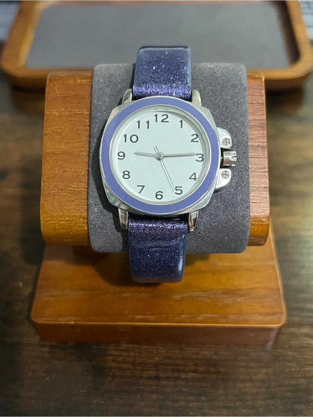 Purple Sparkle Kohl’s Women's Analog Watch
